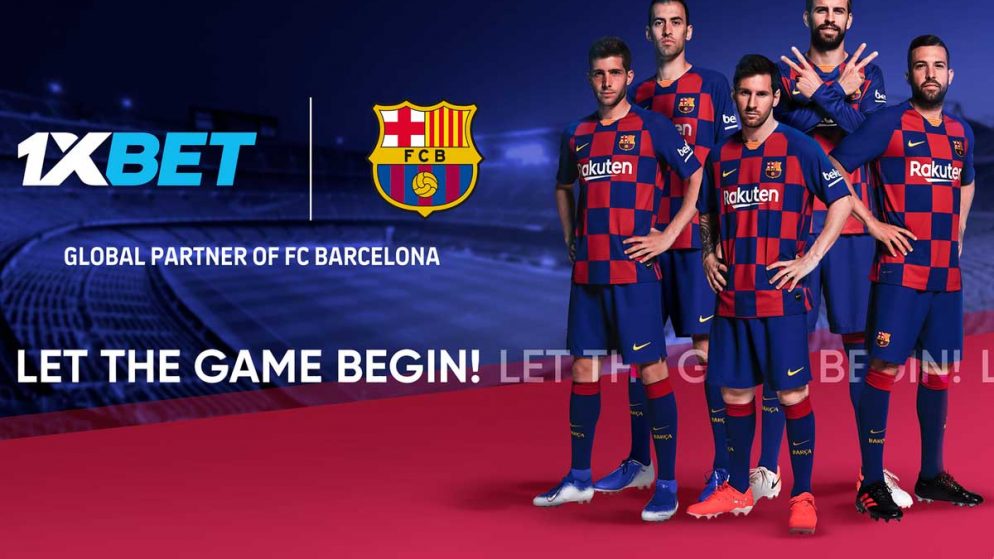 1XBet postaje novi globalni partner FC Barcelone