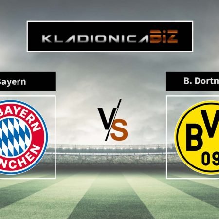 Tip dana: Bayern vs Borussia Dortmund (subota, 18:30)