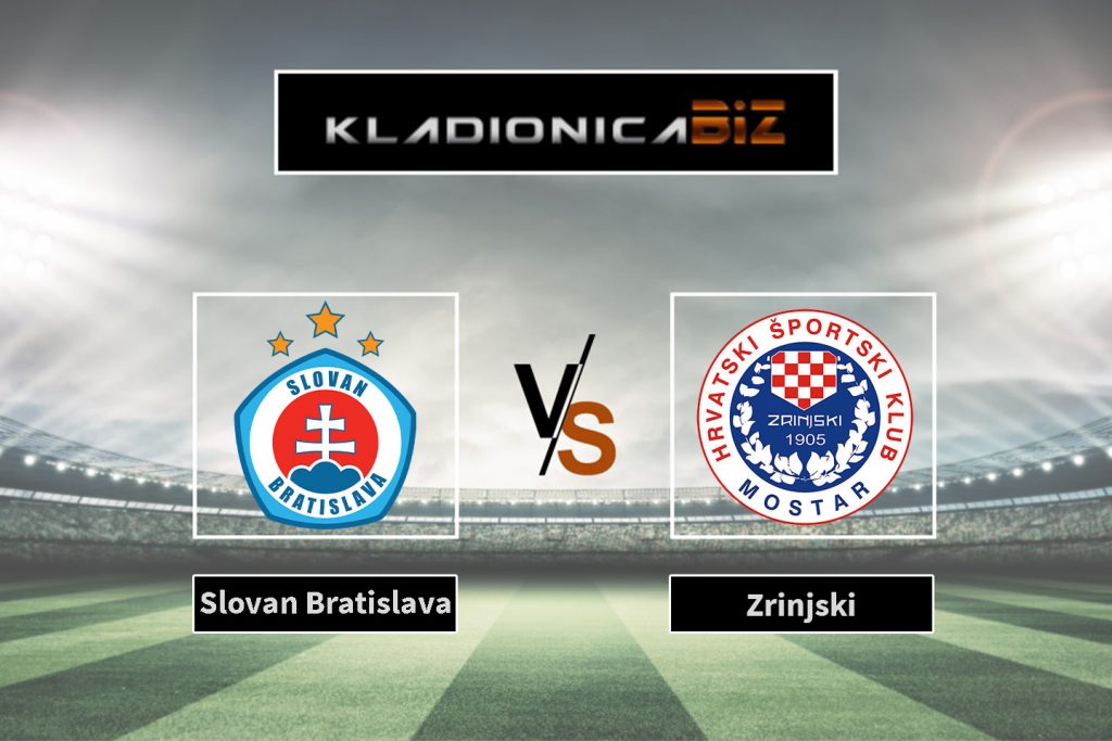 Slovan Bratislava vs Zrinjski