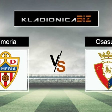Prognoza: Almeria vs. Osasuna (ponedjeljak, 21:00)