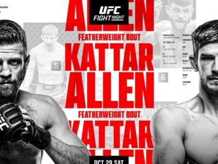 UFC Vegas 63: Kattar vs. Allen – 29.10.2022.