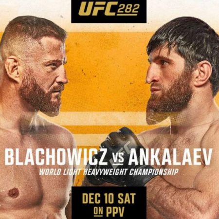 Prognoza: UFC 282 Blachowicz vs. Ankalaev – 11.12.2022.