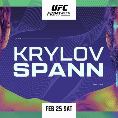 Najava: UFC Vegas 70 – Nikita Krylov vs Ryan Spann – 25.02.2023.