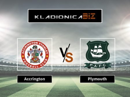 Tip dana: Accrington vs Plymouth (utorak, 20:45)