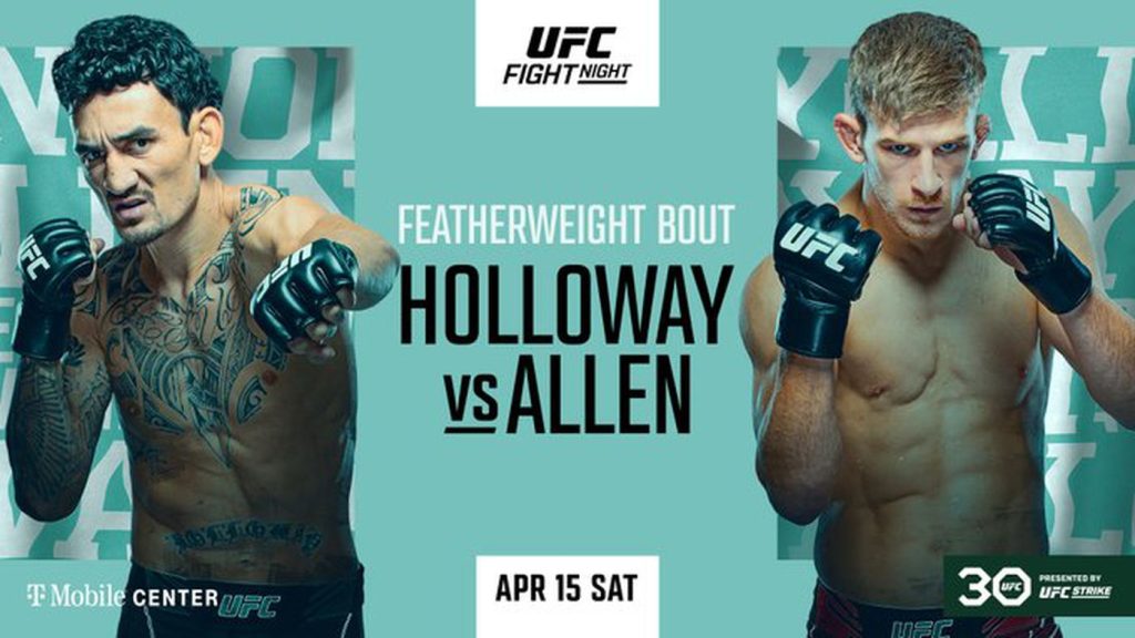 UFC - Max Holloway vs Arnold Allen