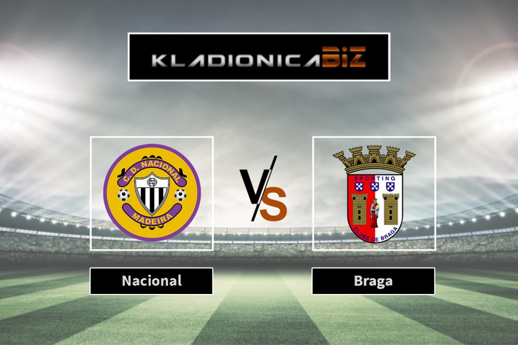 Nacional vs Braga