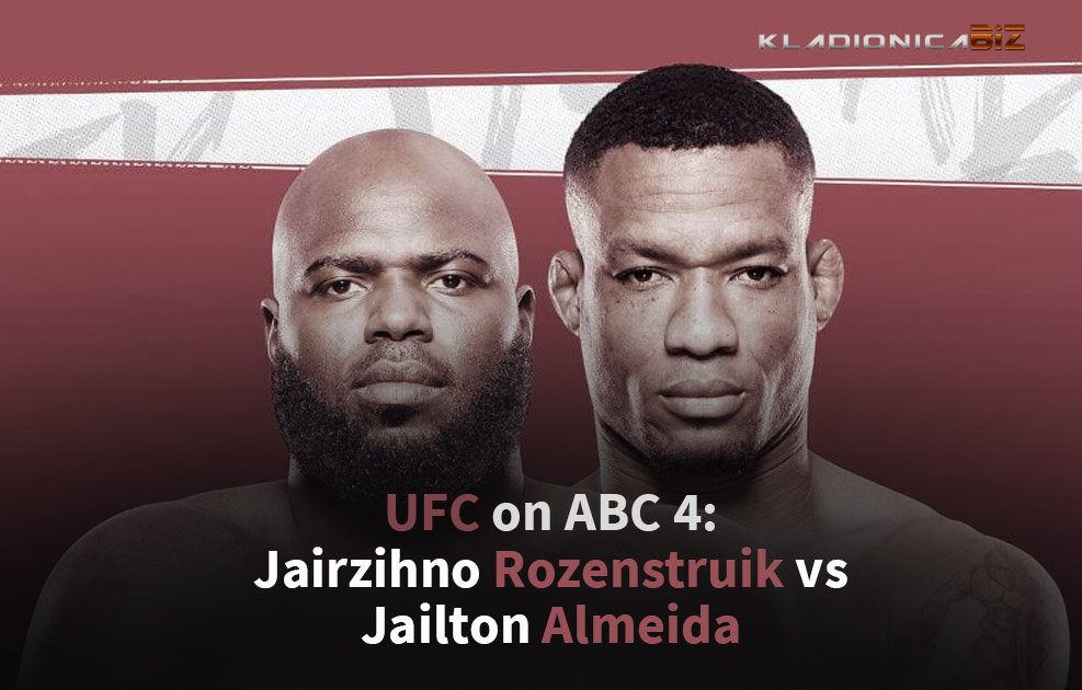 UFC on ABC 4 Jairzihno Rozenstruik vs Jailton Almeida