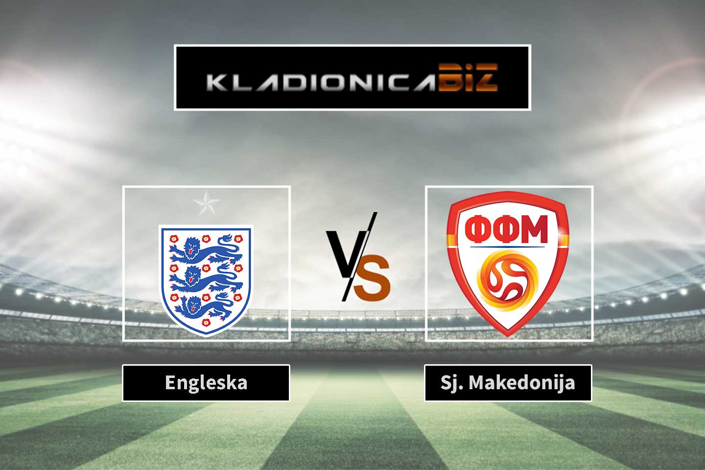 Engleska vs Sjeverna Makedonija
