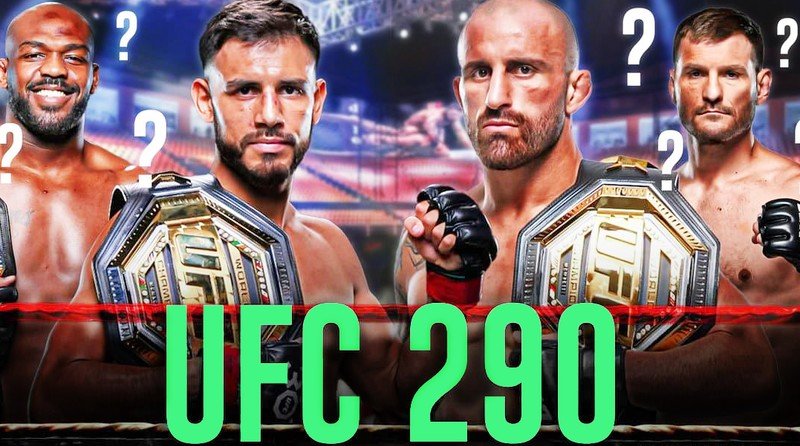 UFC 290 Alexander Volkanovski vs Yair Rodriguez