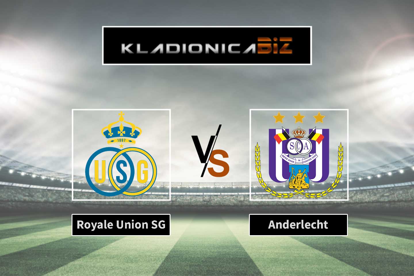 Royale Union Saint-Gilloise vs Anderlecht 28.07.2023 hoje