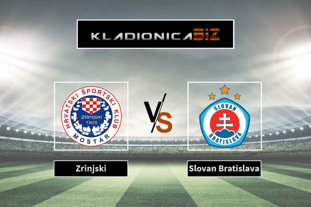 Zrinjski vs Slovan Bratislava
