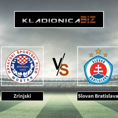Prognoza: Zrinjski vs Slovan Bratislava (utorak, 21:00)