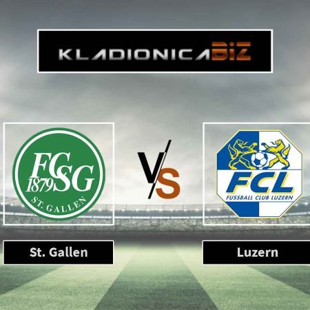 Prognoza: St Gallen vs Luzern (nedjelja, 16:30)