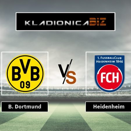 Prognoza: Borussia Dortmund vs Heidenheim (petak, 20:30)