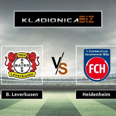 Prognoza: Bayer Leverkusen vs Heidenheim (nedjelja, 15:30)