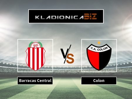 Prognoza: Barracas Central vs Colon (ponedjeljak, 23:00)