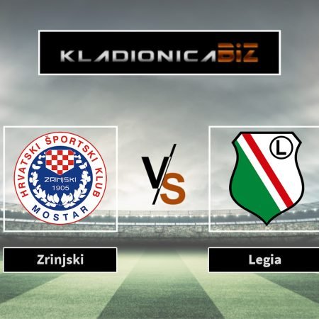 Prognoza: Zrinjski vs Legia (četvrtak, 21:00)