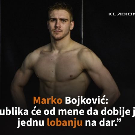 (INTERVJU) Marko Bojković: “Nebitan mi je skor protivnika, njegovi uspesi ili stil borbe. Publika će od mene da dobije još jednu lobanju na dar.”