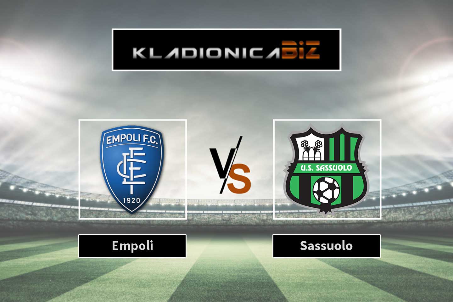 Empoli vs Sassuolo