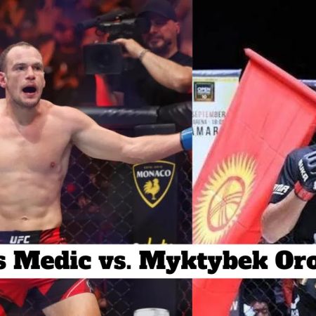 UFC ANALIZA: Uroš Medić vs Myktybek Orolobai! Pogledajte koeficijente, satnicu i informacije o prenosu!