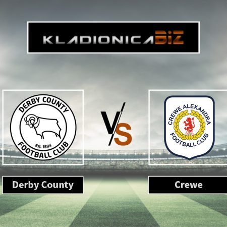 Tip dana: Derby County vs Crewe (utorak, 20:45)