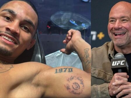 Dana White o tetovaži ugriza: ‘Ovo je nevjerovatno, mislio sam mu dati 25 hiljada dolara, a sada će dobiti 50 hiljada‘