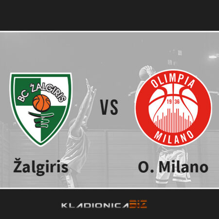 Tip dana: Žalgiris Kaunas vs Milano (četvrtak, 19:00)